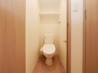 【トイレ】 | エステムコート四天王寺夕陽丘Ⅱ | シンプルで使いやすいトイレです