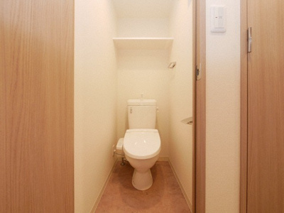 【トイレ】 | エステムコート四天王寺夕陽丘Ⅱ | シンプルで使いやすいトイレです