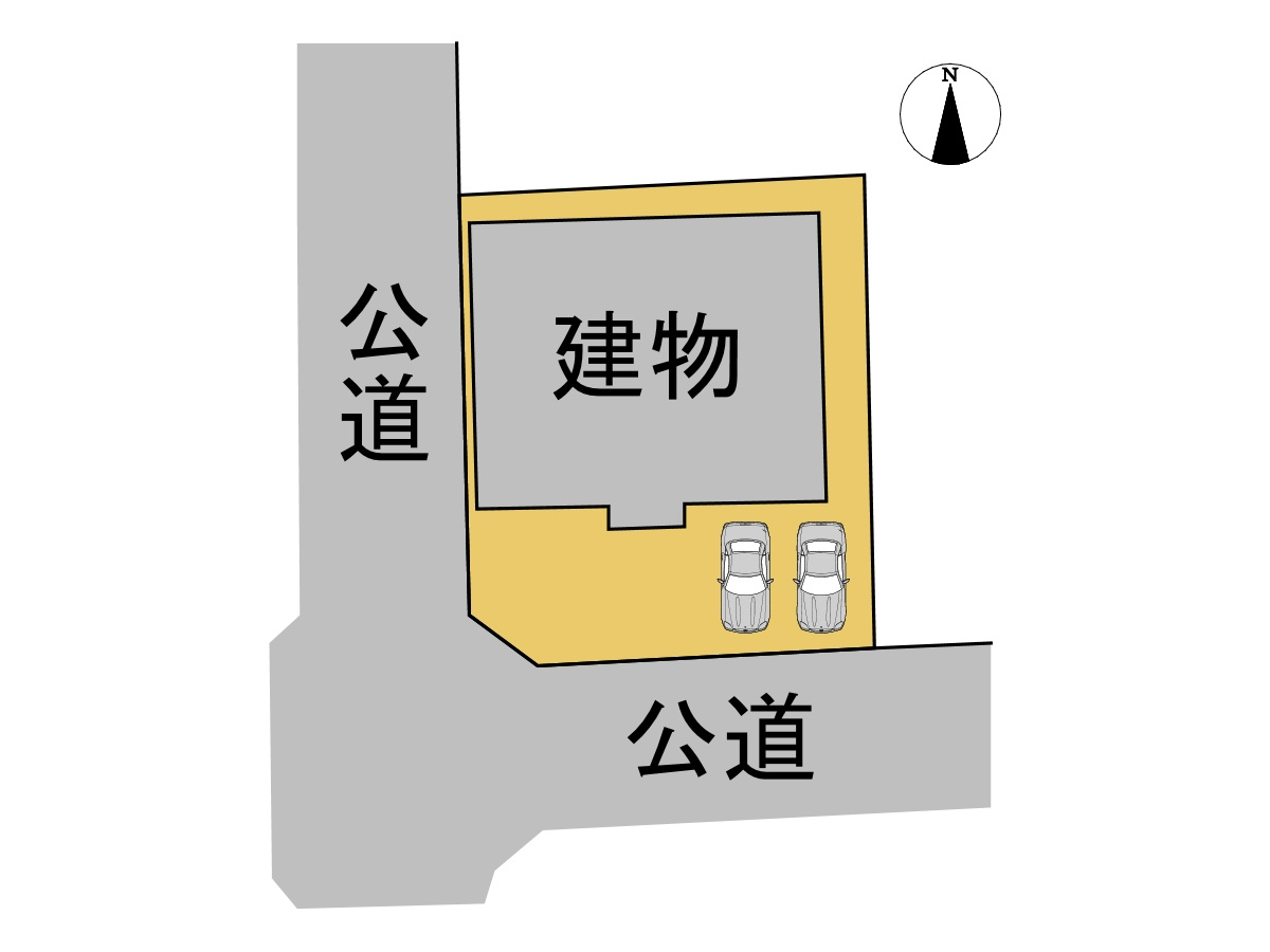 中古戸建　犬山市大字前原字向屋敷　平成6年築の区画図