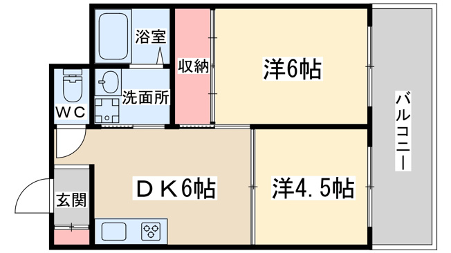 【間取り】 | シティハイツサルキ