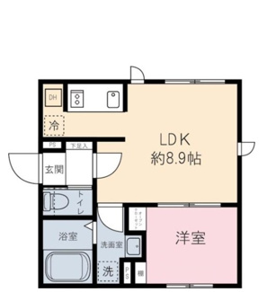 【間取り】 | CASA PIAZZA Tachikawa  | 間取りです。