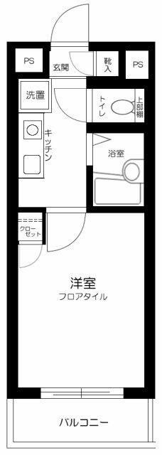 スカイコート新宿落合第６の間取り