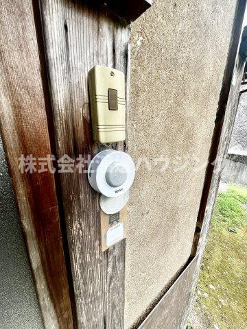 茨木市東福井3丁目戸建のセキュリティ