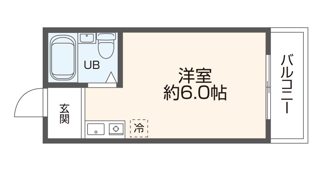 カーサコモダの間取り