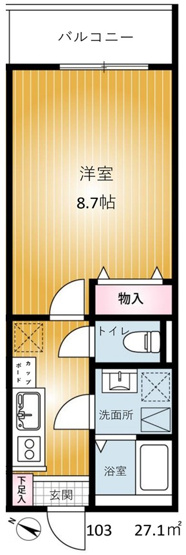 【間取り】 | REVENE小倉
