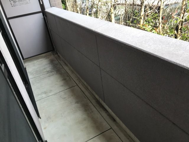グレイスイサキのバルコニー