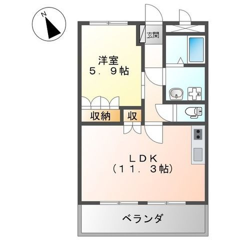 グレイスイサキの間取り