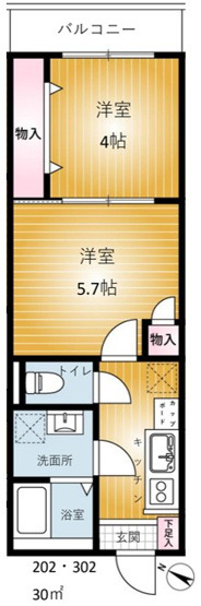 【間取り】 | REVENE小倉