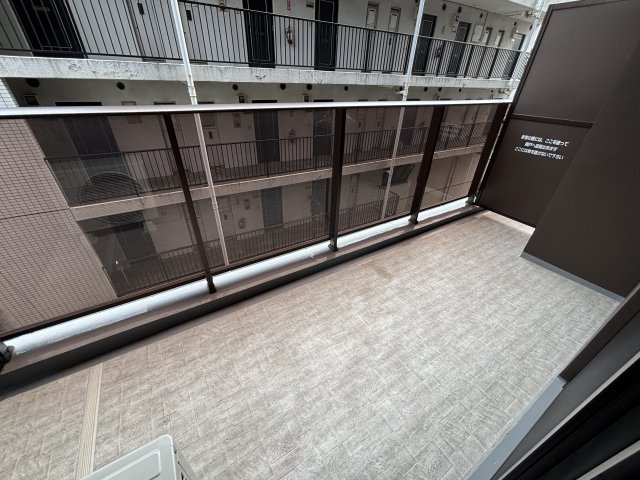 デュオフラッツ仙台木町通エアリのバルコニー