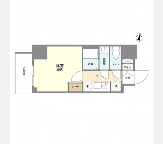 【間取り】 | インペリアルフラット武蔵小山 | 間取