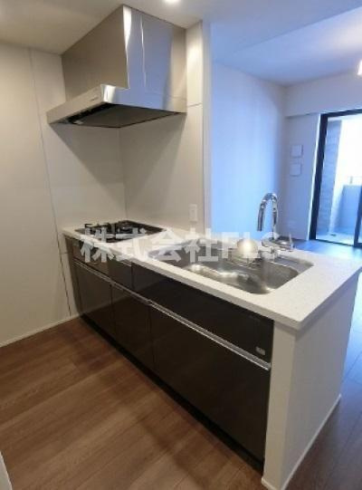 中央区築地６丁目の賃貸マンションのキッチン
