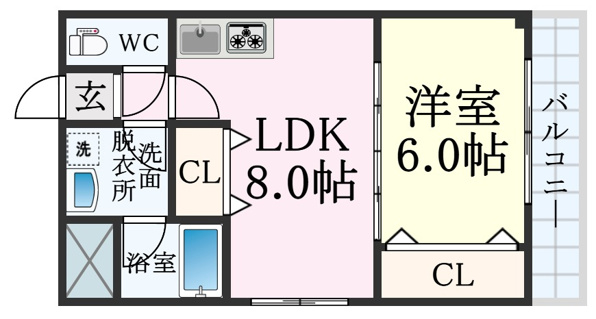 アネシスコート門口