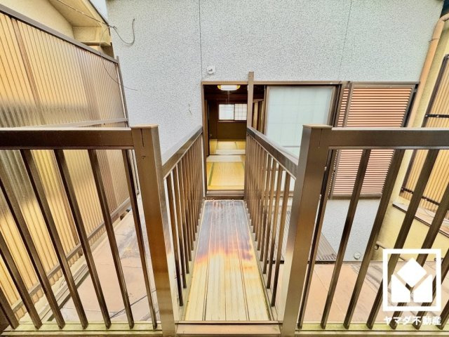 大津市横木2丁目のバルコニー