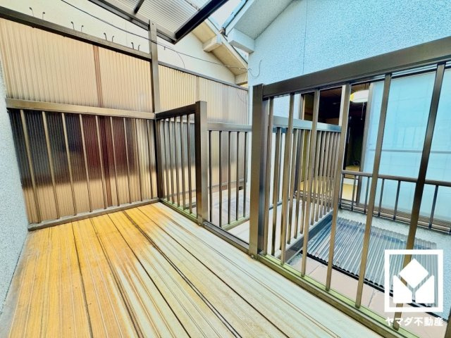 大津市横木2丁目のバルコニー