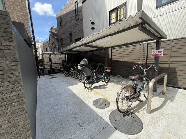 ラフィネ茗荷谷レジデンスのその他共用部分|駐輪場です。