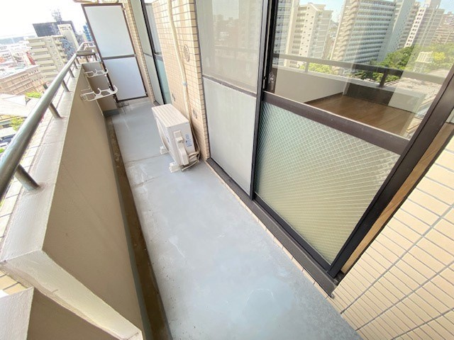 ヴェーネル滝沢のバルコニー
