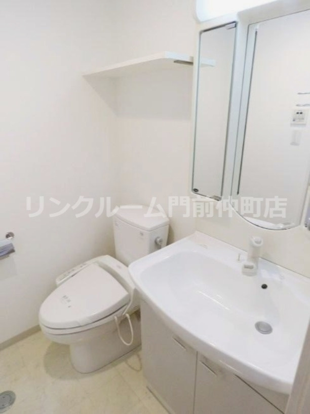 エクシム門前仲町の洗面所