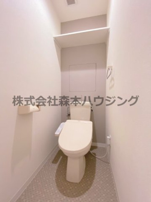 【トイレ】 | 　バーレン池田 | 落ち着いたトイレです