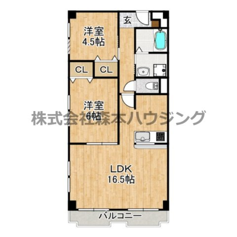【間取り】 | 　バーレン池田