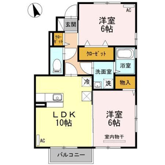 【間取り】 | スリー・スターⅣ号館Ｂ