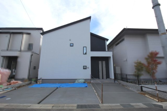 高知市鴨部　１号棟　新築戸建　【全2区画】3期2棟1　の外観|１号棟　土地面積　156.11㎡　（約47.22坪）