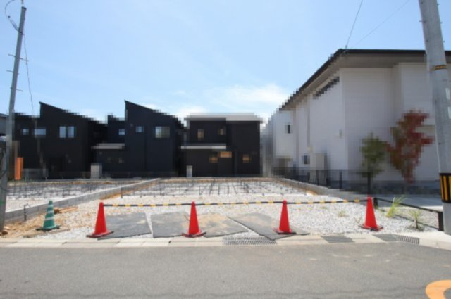 高知市鴨部　１号棟　新築戸建　【全2区画】3期2棟1　の外観|１号棟　土地面積　156.11㎡　（約47.22坪）