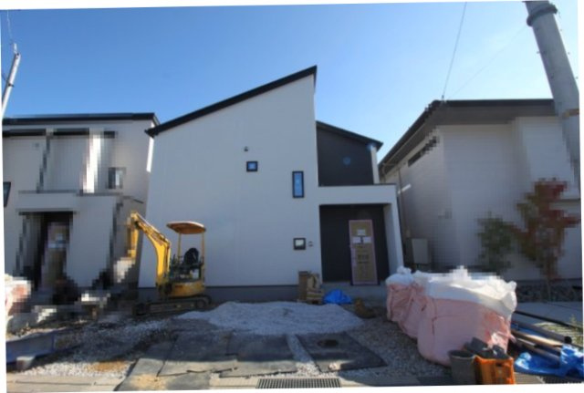高知市鴨部　１号棟　新築戸建　【全2区画】3期2棟1　の外観|建築中です！
1号棟　土地面積　156.11㎡　（約47.22坪）