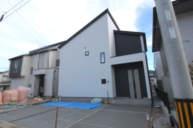 高知市鴨部　１号棟　新築戸建　【全2区画】3期2棟1　の外観|建築中です！
1号棟　土地面積　156.11㎡　（約47.22坪）