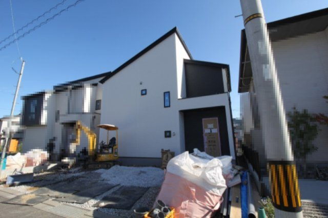 高知市鴨部　１号棟　新築戸建　【全2区画】3期2棟1　の外観|１号棟　土地面積　156.11㎡　（約47.22坪）