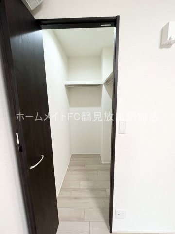 大阪市城東区東中浜５丁目のアパートの収納