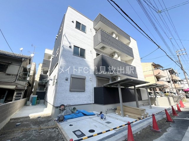 大阪市城東区東中浜５丁目のアパート