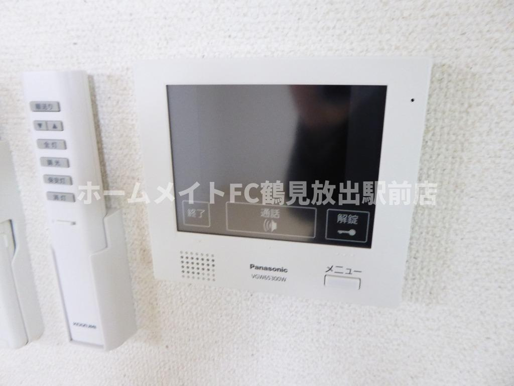 大阪市城東区新喜多東２丁目のアパートのセキュリティ