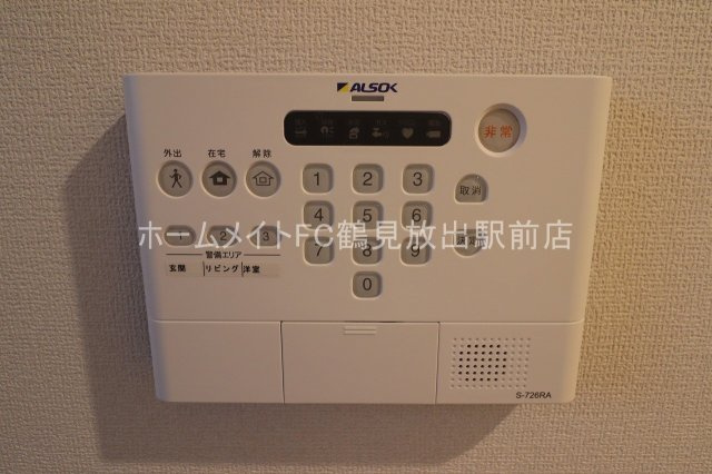 東大阪市高井田本通７丁目のアパートのセキュリティ