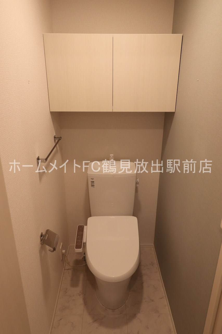 東大阪市高井田本通７丁目のアパートのトイレ