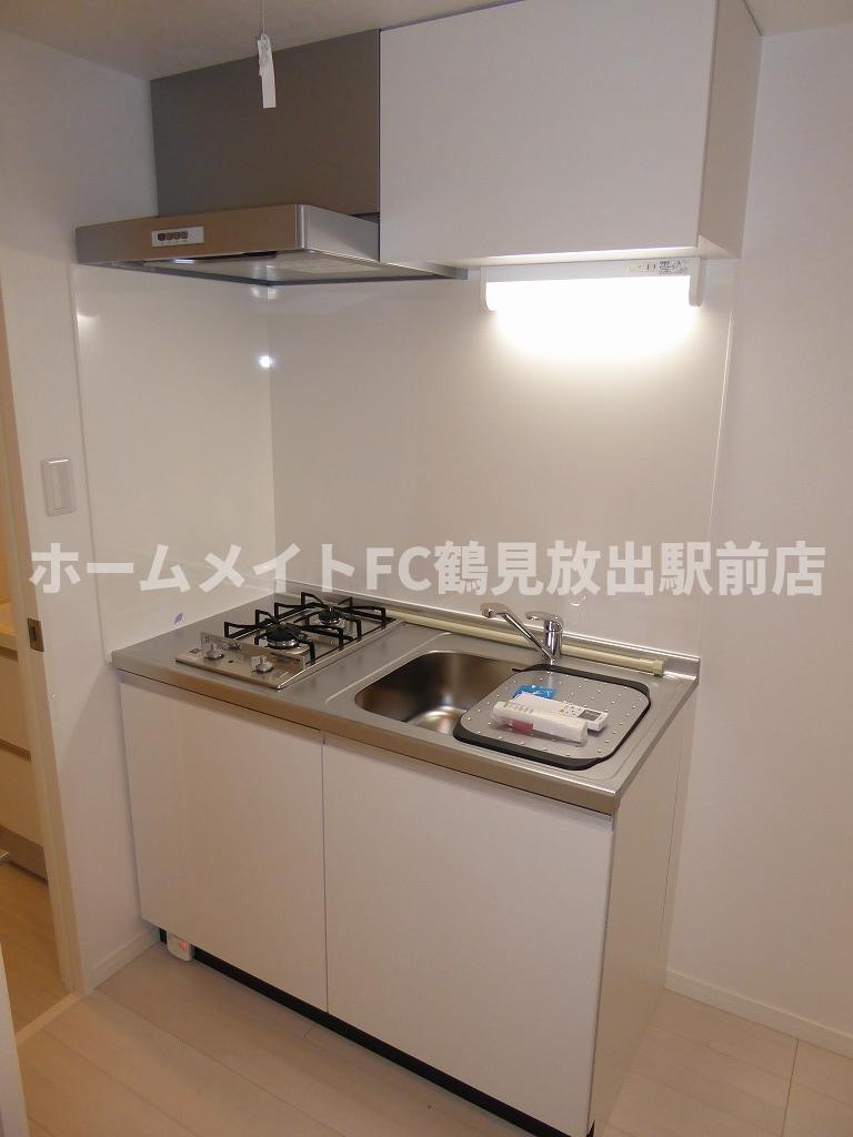 大阪市鶴見区茨田大宮４丁目のアパートのキッチン