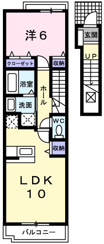 ｆｒａｎｃ．Ｋ　Ⅱの間取り|間取図
