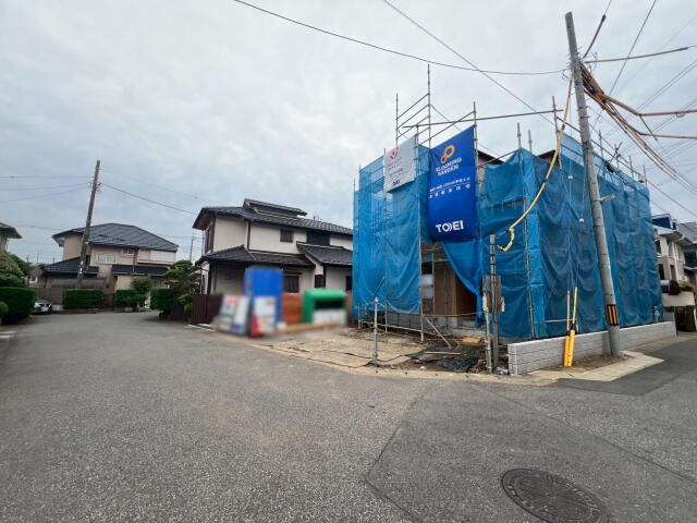 ブルーミングガーデン　鎌ケ谷市東鎌ヶ谷３丁目１棟／１期１号棟の前面道路含む現地写真|前面道路含む現地写真