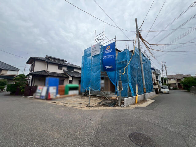 ブルーミングガーデン　鎌ケ谷市東鎌ヶ谷３丁目１棟／１期１号棟の前面道路含む現地写真|前面道路含む現地写真