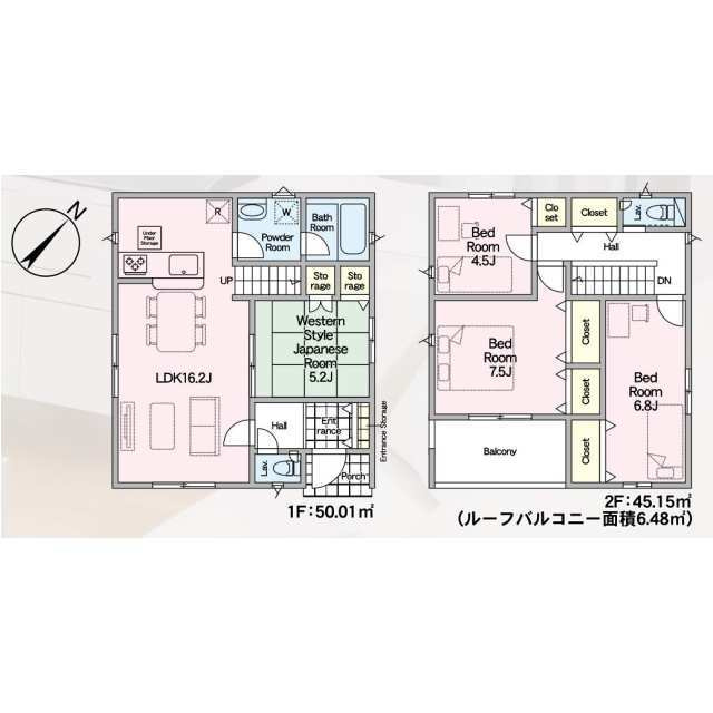 市川市大和田　第４の間取り