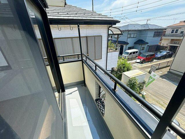 船橋市金杉５丁目３１－１１のバルコニー|「２階南東側バルコニー」