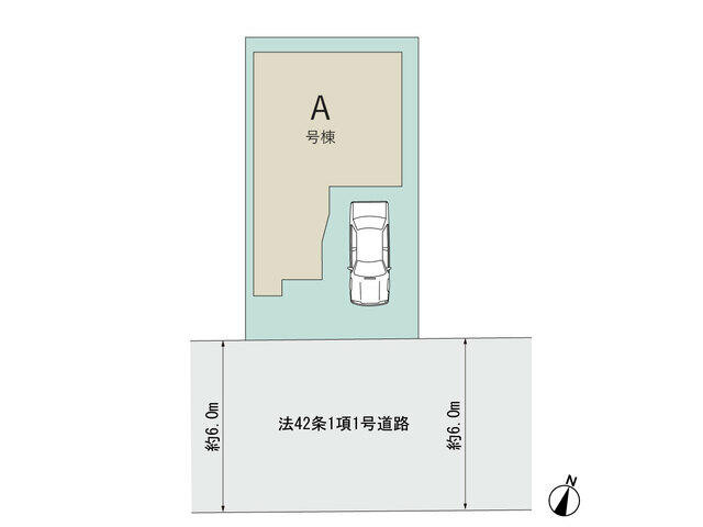 市川市日之出７番２４の区画図
