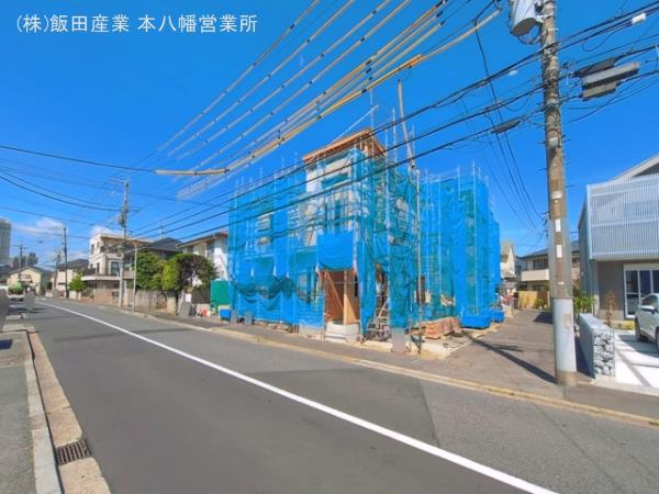 市川市東菅野１丁目２０５０番の前面道路含む現地写真