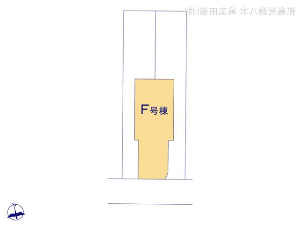 市川市原木３丁目８５２番の区画図