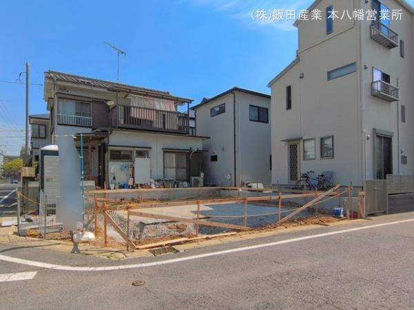 市川市田尻５丁目６０３番の前面道路含む現地写真