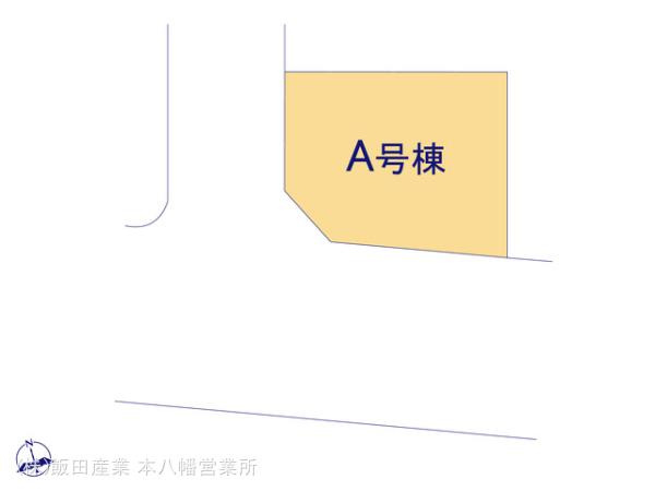 市川市田尻５丁目６０３番の区画図