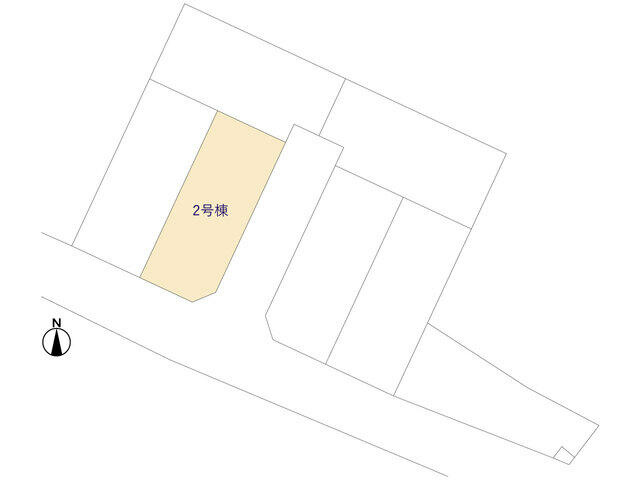 ４３７３市川市曽谷１６期７棟の区画図