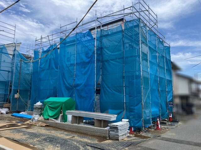 ブルーミングガーデン　市川市曽谷４丁目４棟／１期４号棟の前面道路含む現地写真|★販売現地★2026.5.4撮影