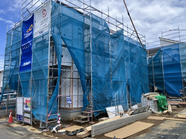 ブルーミングガーデン　市川市曽谷４丁目４棟／１期２号棟の前面道路含む現地写真|★販売現地★2026.5.4撮影