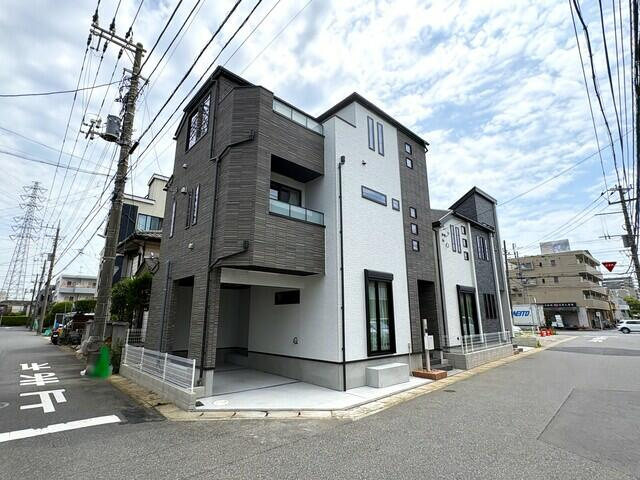 市川市塩焼３丁目１７番のその他|A号棟側からの撮影。