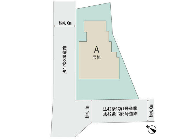 船橋市八木が谷１丁目６５８番の区画図